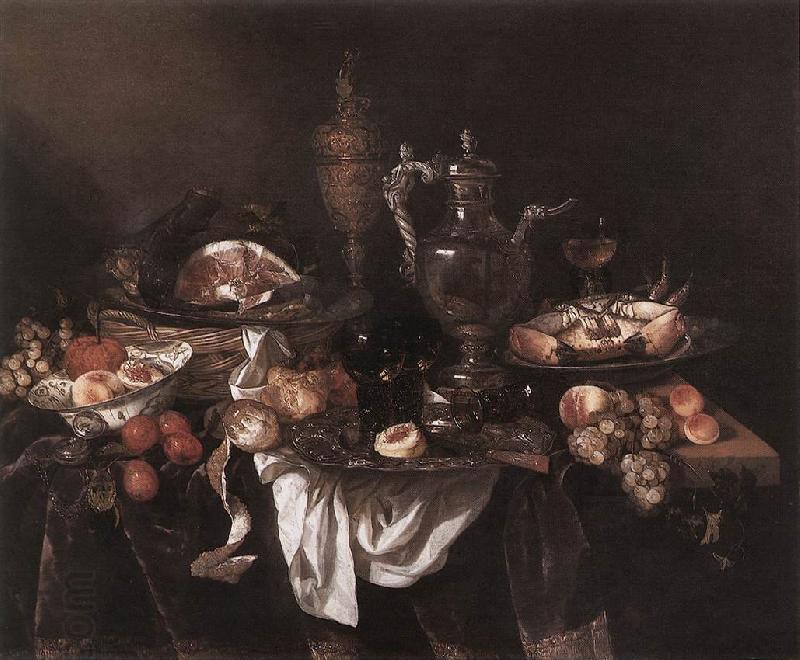 BEYEREN, Abraham van Banquet Still-Life gf oil painting picture